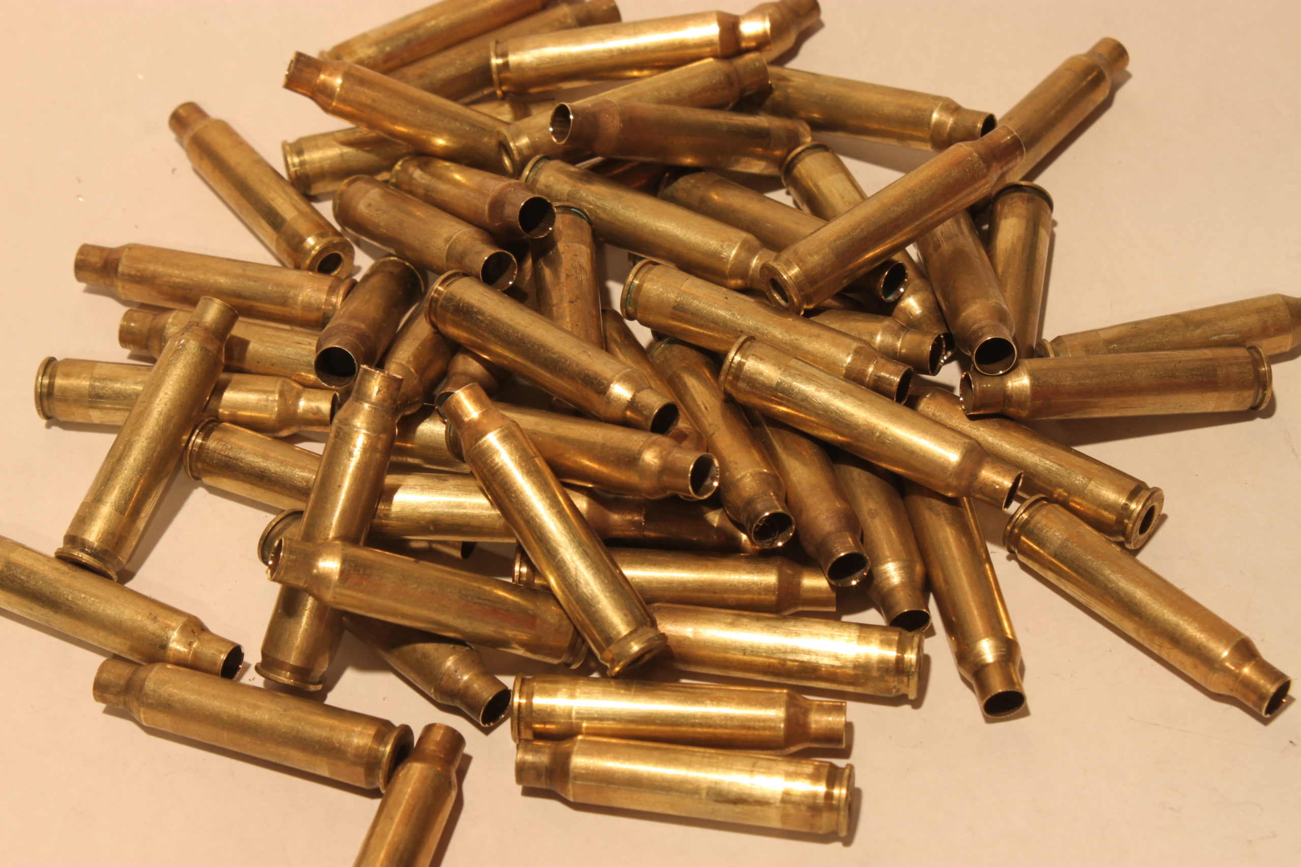 5.56mm/223 Rem – 1000 Count, Deprimed and cleaned, Range Brass – Sleeping  Dog Ammo
